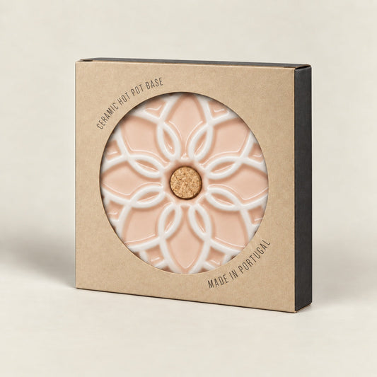 Ceramic Hot Pot Stand Elvira - Pink