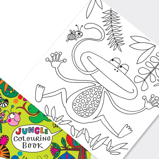 Children’s Jungle Colouring Book for Creative Play