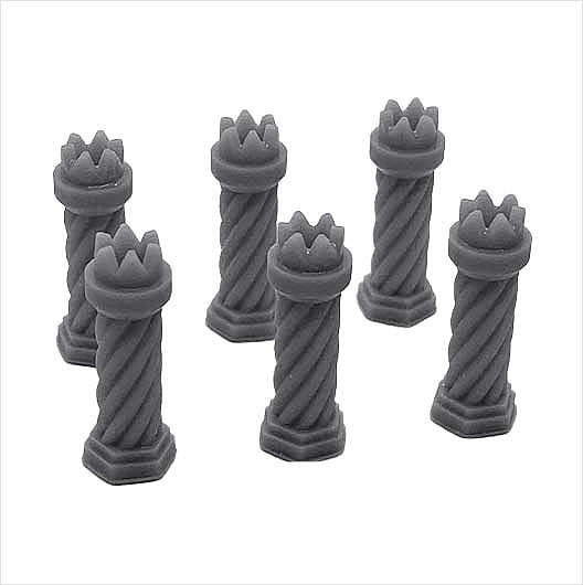 Ready to Paint Chimney Pots - Tudor Style (6 pack)