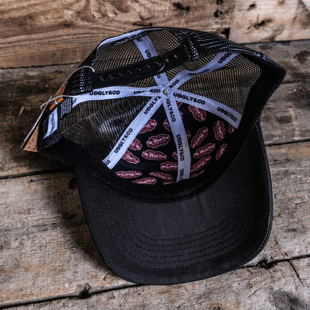 Black Dub Garage Trucker Hat