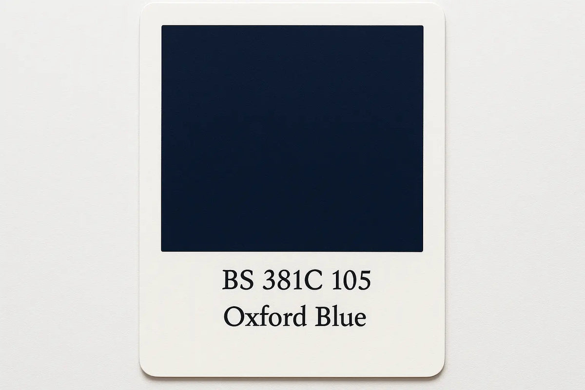 British Standard 381C 105 Oxford blue 400ml Aerosol Available in any Finish