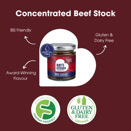 Concentrated Beef Stock 200g – Low FODMAP, Gluten Free & Dairy Free