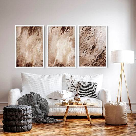 Wall art poster prints | set of 3 Contemporary wall art