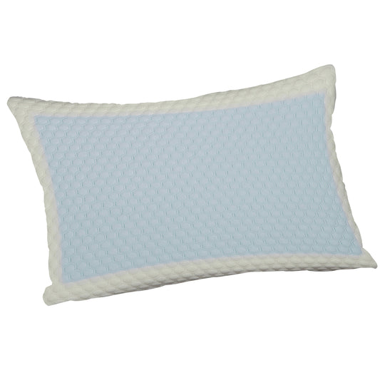 Cooling Gel Memory Foam Pillow Breathable Luxury Premium Fibre Filling for Superior Comfort and Support by OLIVIA ROCCO