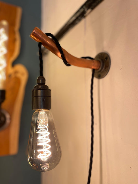 Copper Wall Light