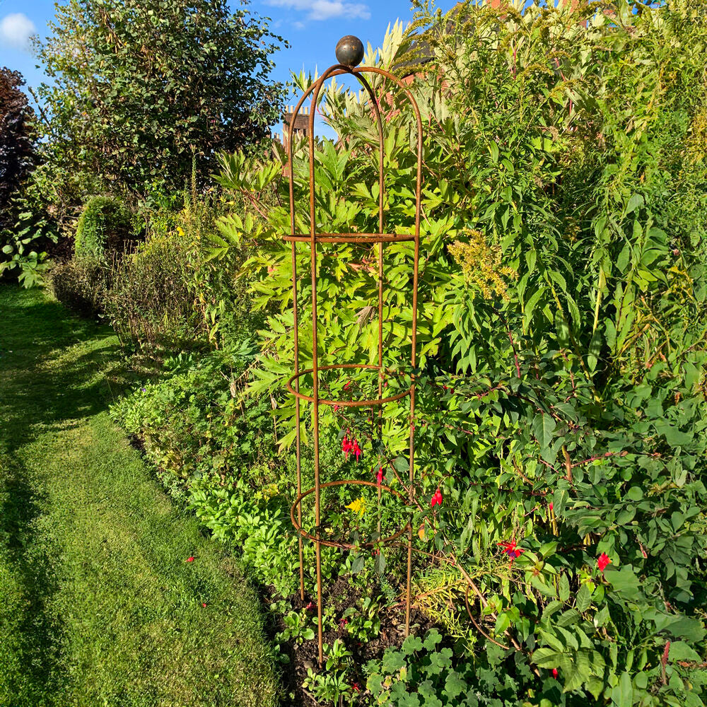 PoppyForge Chelsea 6Ft Round Top Obelisk