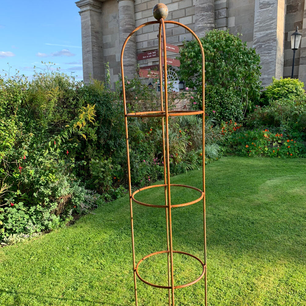 PoppyForge Chelsea 6Ft Round Top Obelisk