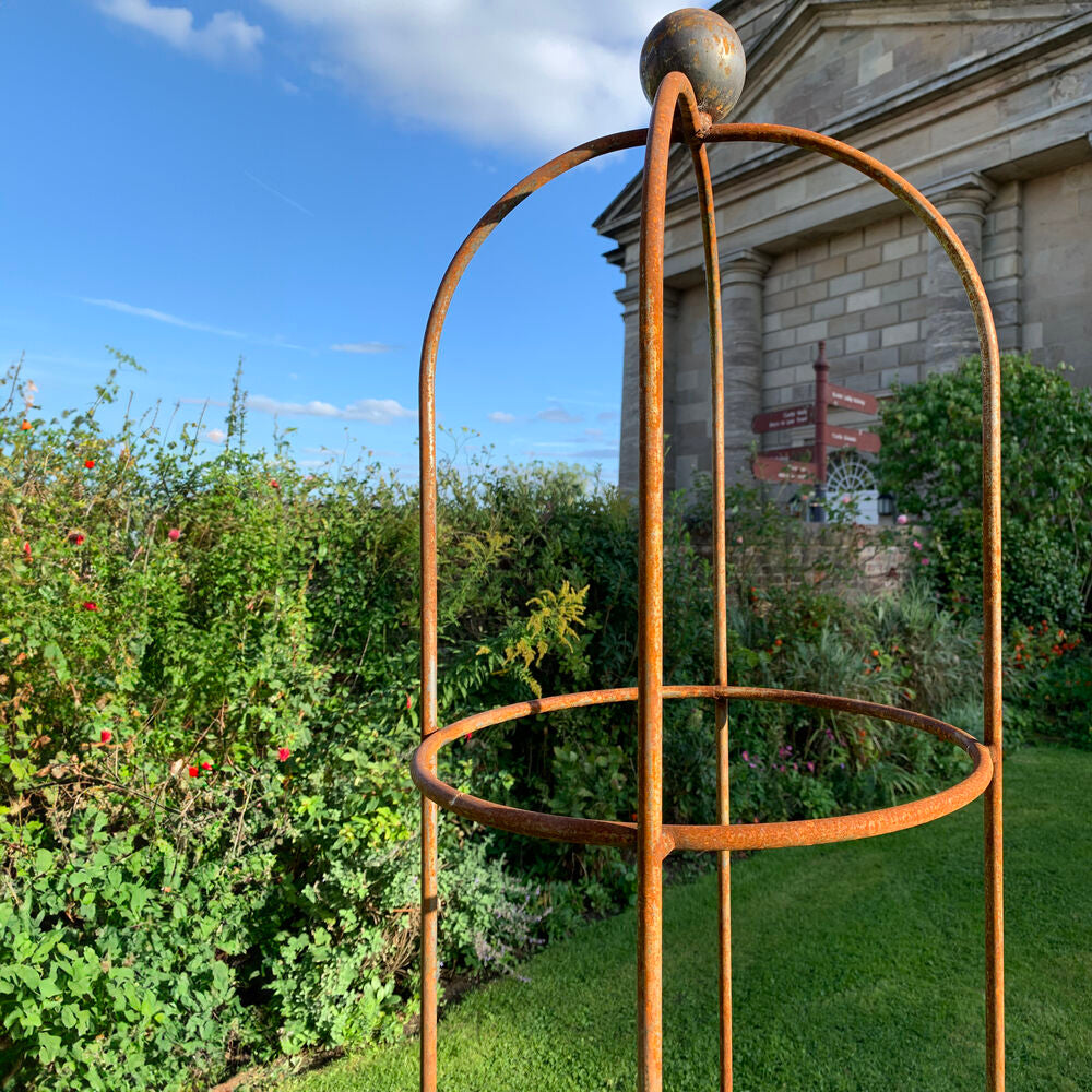 PoppyForge Chelsea 6Ft Round Top Obelisk