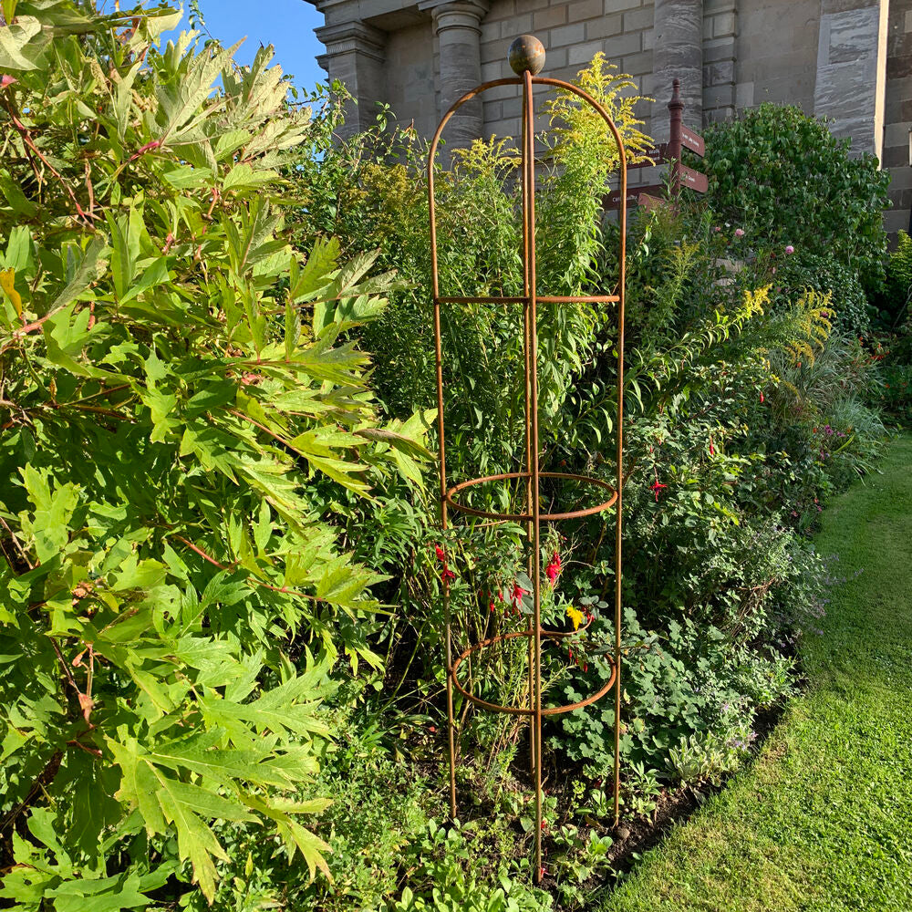 PoppyForge Chelsea 6Ft Round Top Obelisk