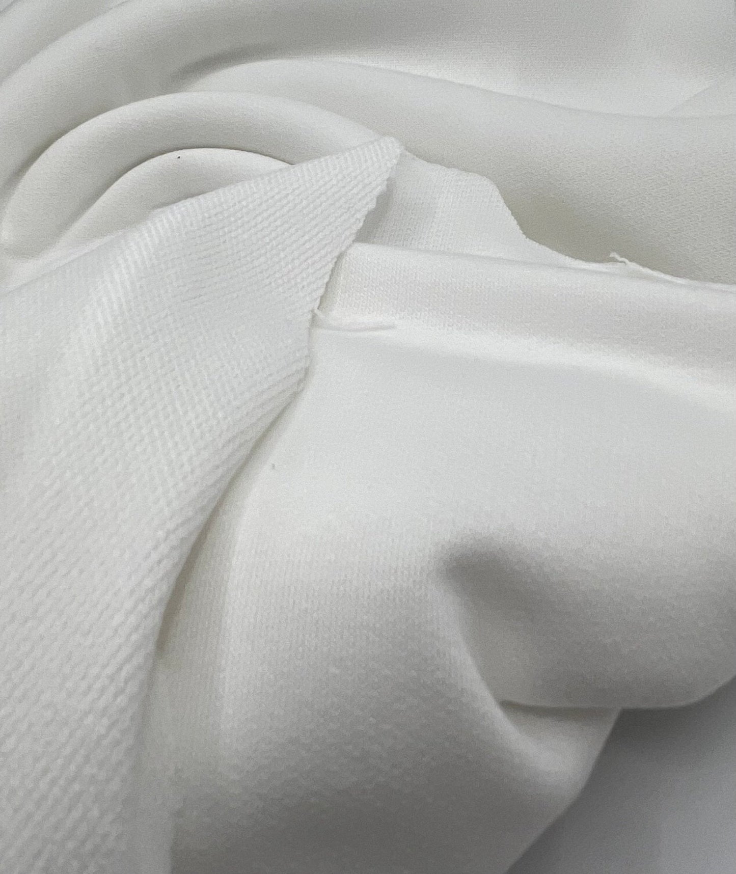 Cream Thick French Terry Loopback Fabric