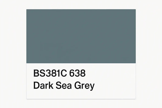 381C 638 Dark sea grey 400ml Aerosol Available in any Finish