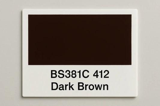 381C 412 Dark brown 400ml Aerosol Available in any Finish