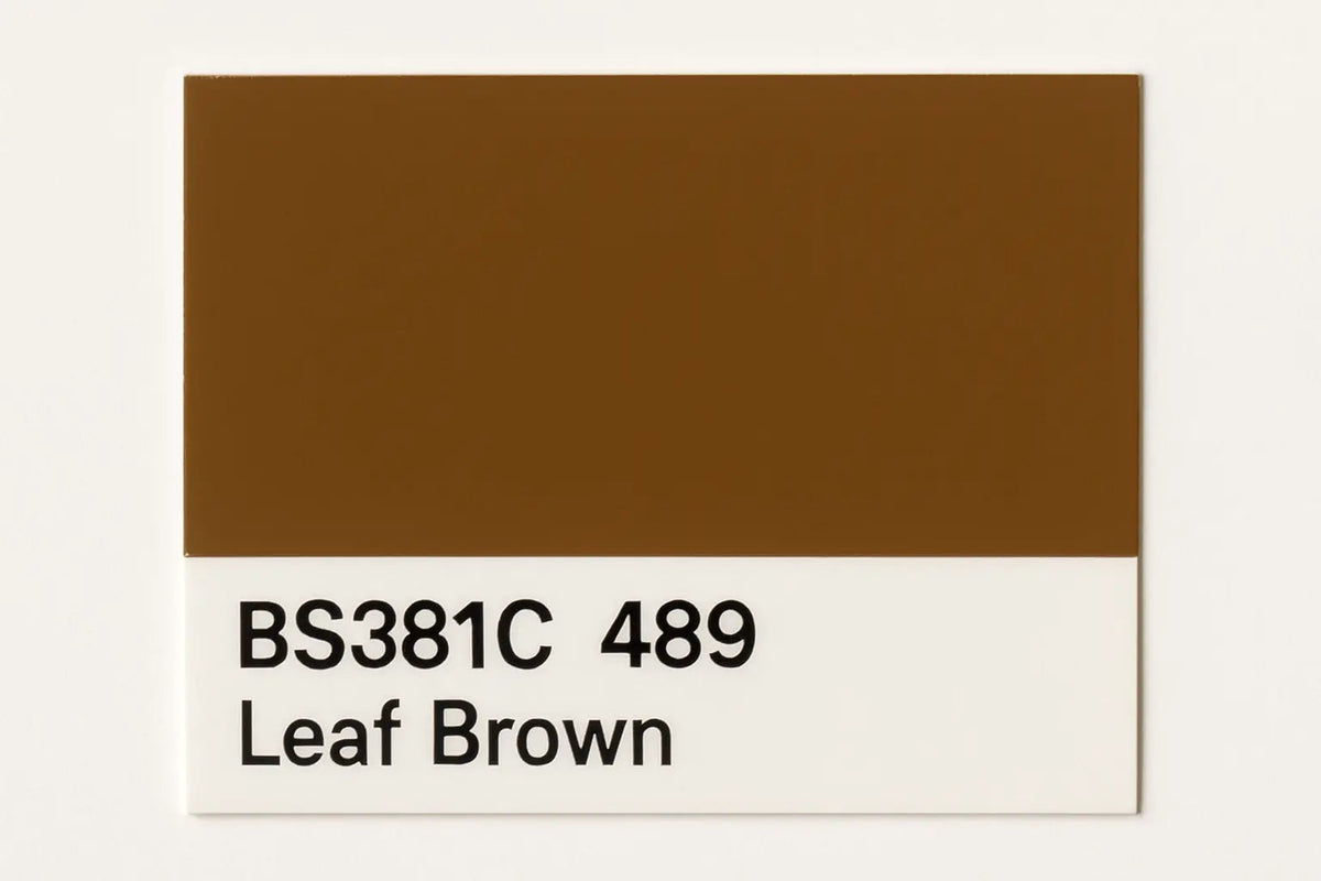 381C 489 Leaf brown 400ml Aerosol Available in any Finish