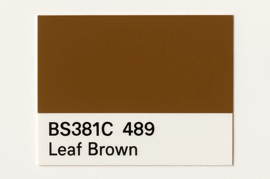381C 489 Leaf brown 400ml Aerosol Available in any Finish