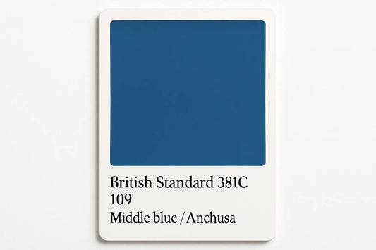 British Standard 381C 109 Middle blue / Anchusa 400ml Aerosol Available in any Finish