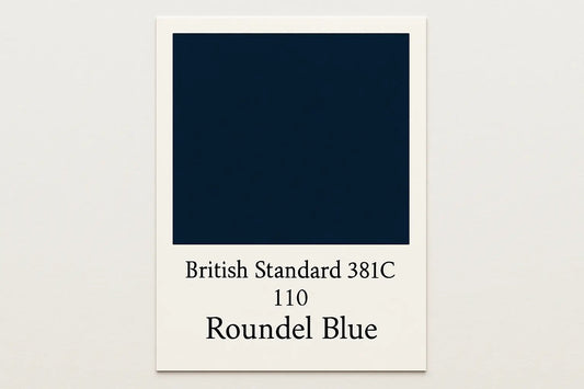 British Standard 381C 110 Roundel blue 400ml Aerosol Available in any Finish