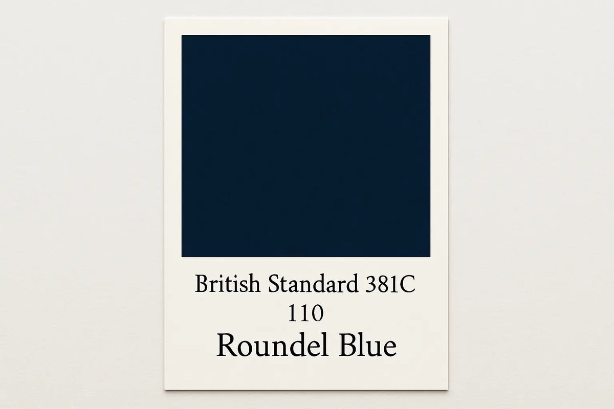British Standard 381C 110 Roundel blue 400ml Aerosol Available in any Finish