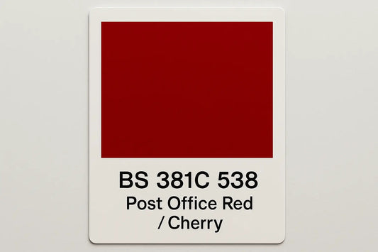 381C 538 Post office red / Cherry 400ml Aerosol Available in any Finish