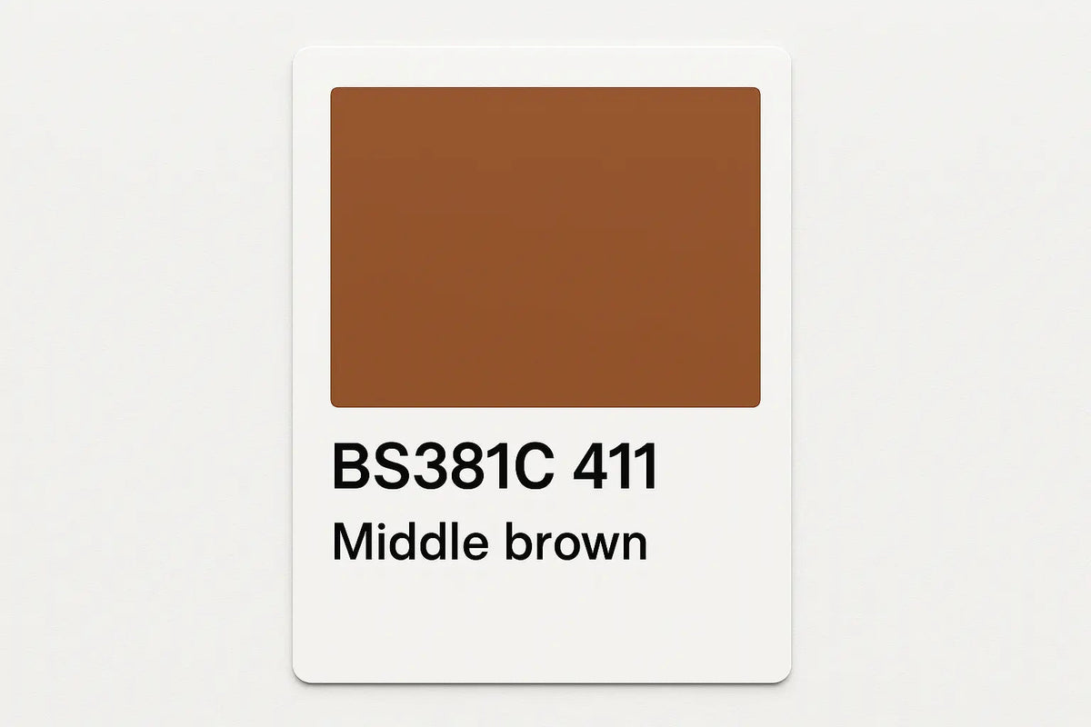 381C 411 Middle brown 400ml Aerosol Available in any Finish