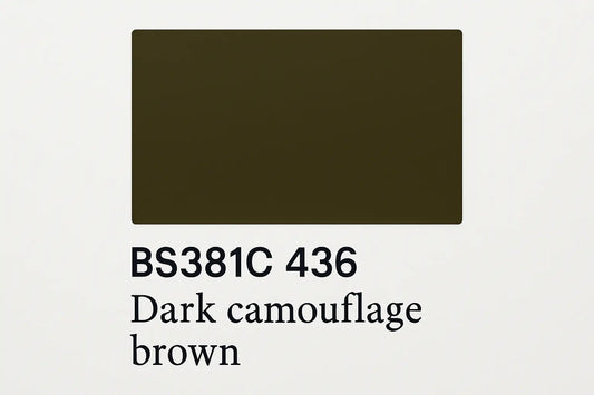 381C 436 Dark camouflage brown 400ml Aerosol Available in any Finish
