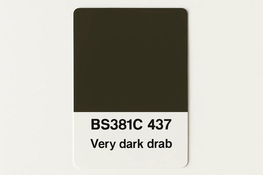 381C 437 Very dark drab 400ml Aerosol Available in any Finish