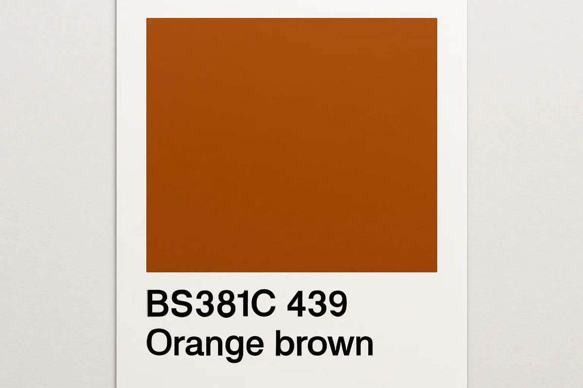 381C 439 Orange brown 400ml Aerosol Available in any Finish