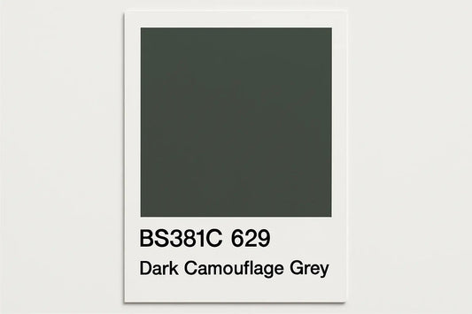 381C 629 Dark camouflage grey 400ml Aerosol Available in any Finish