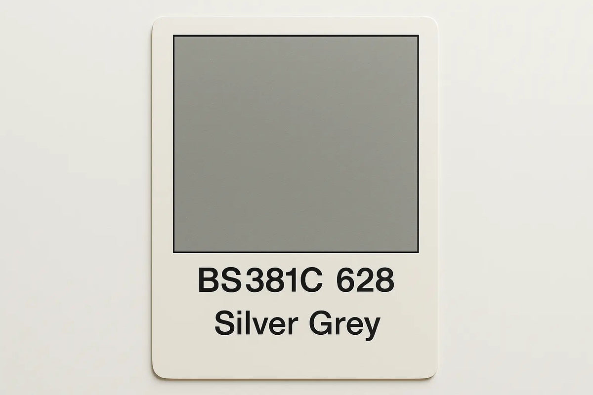 381C 628 Silver grey 400ml Aerosol Available in any Finish