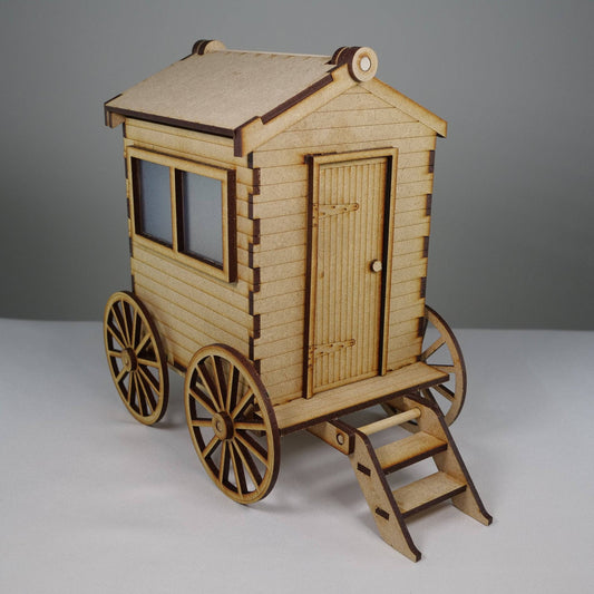 Bathing Hut - Pre-Built Model by Curious Rabbit ®
