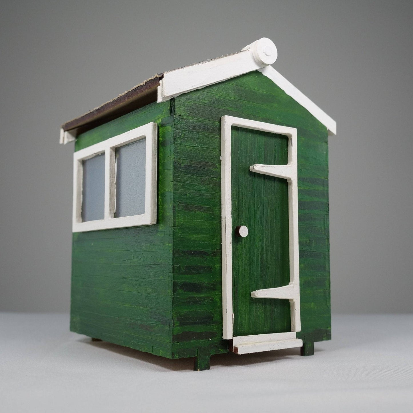 Garden Shed - Flatpack Model Kit By Curious Rabbit ®
