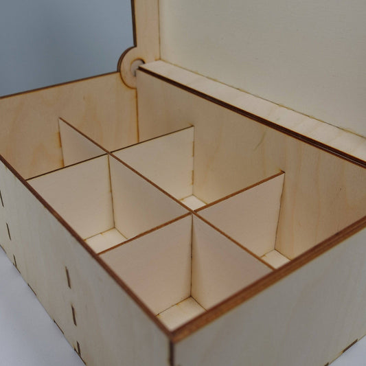 Seedbox with Lid - Flatpack Model Kit by Curious Rabbit ®