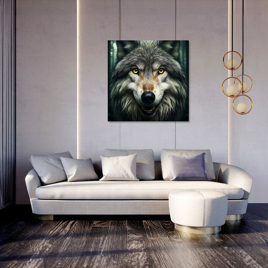 Wolf Gaze Canvas