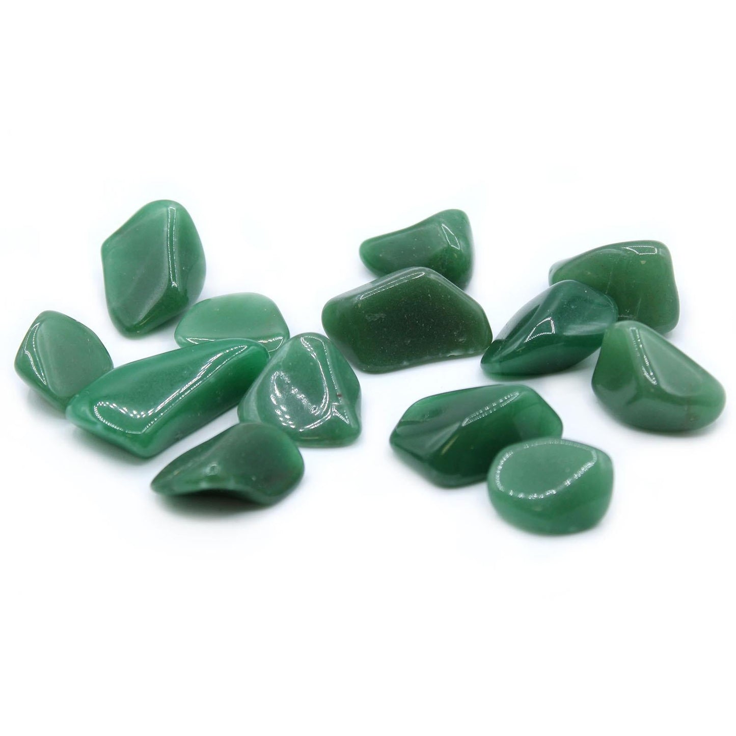 Large Tumble Stones - Quartz Green