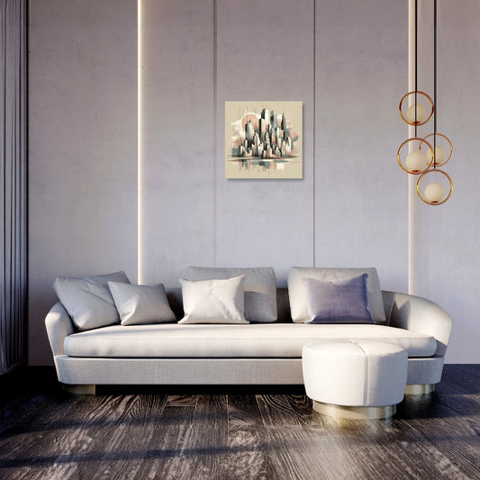 Cityscape Urban Symphony Canvas