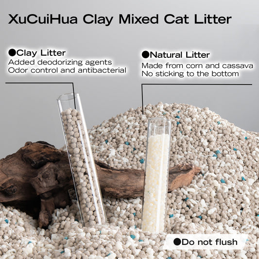 Xu Cuihua Cassava & Bentonite Cat Litter (Unscented)
