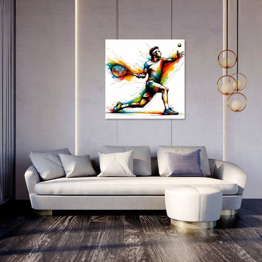 Backhand Brilliance Canvas