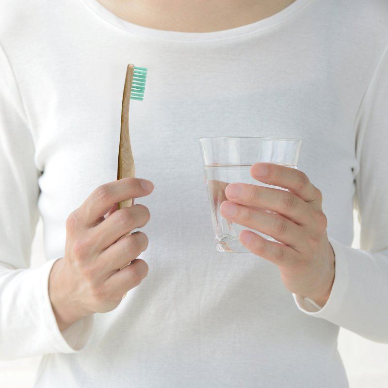 Bamboo Toothbrush Kit – Green, Pink & Purple