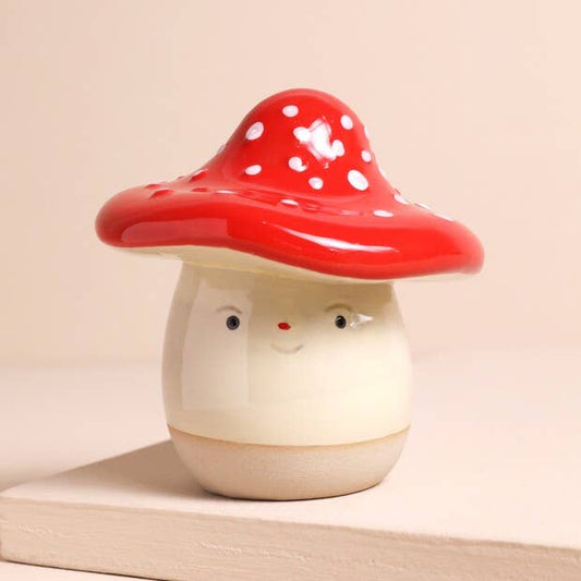 Lisa Angel Face Toadstool Money Box