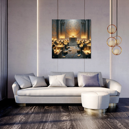 Rune Scholars Canvas