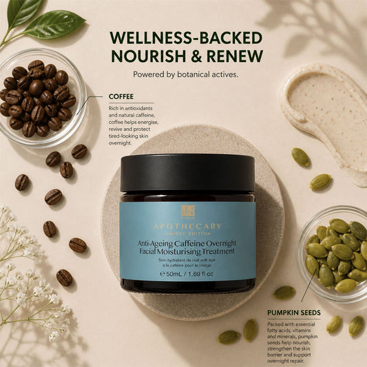 Anti-Ageing Caffeine Overnight Facial Moisturising Treatment 50ml