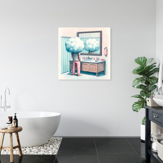 Mirror Reflections Comedy Canvas