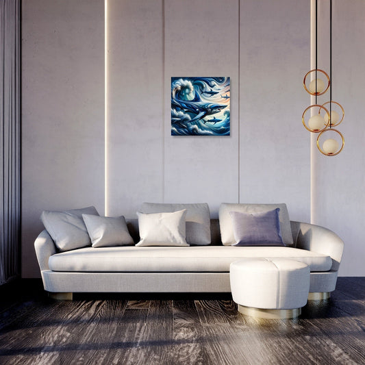 The Shark's Ballet Canvas