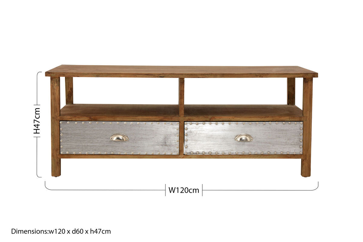 Brown Rectangular Storage Coffee Table | Shoreditch