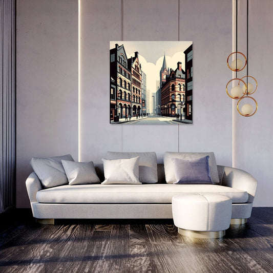 Manchester Northern Quarter Essence Canvas