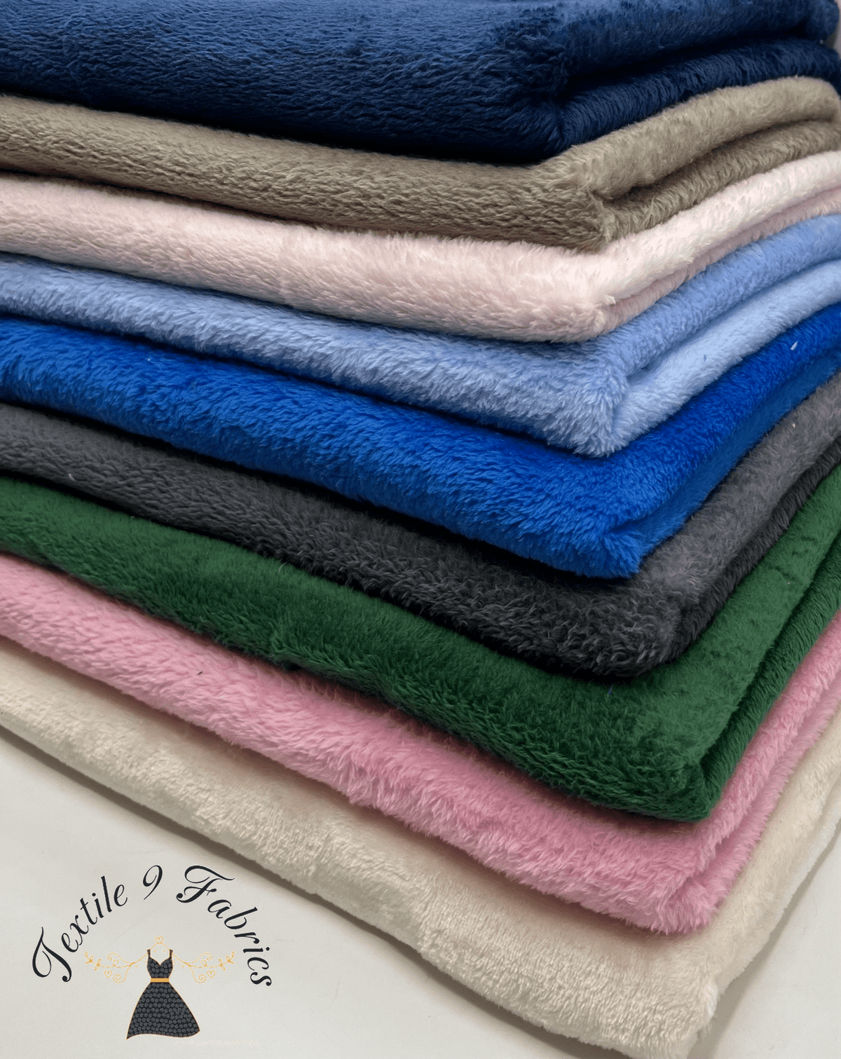 Dark Grey Super Soft Plain Cuddle Fleece Fabric Blanket Loungewear