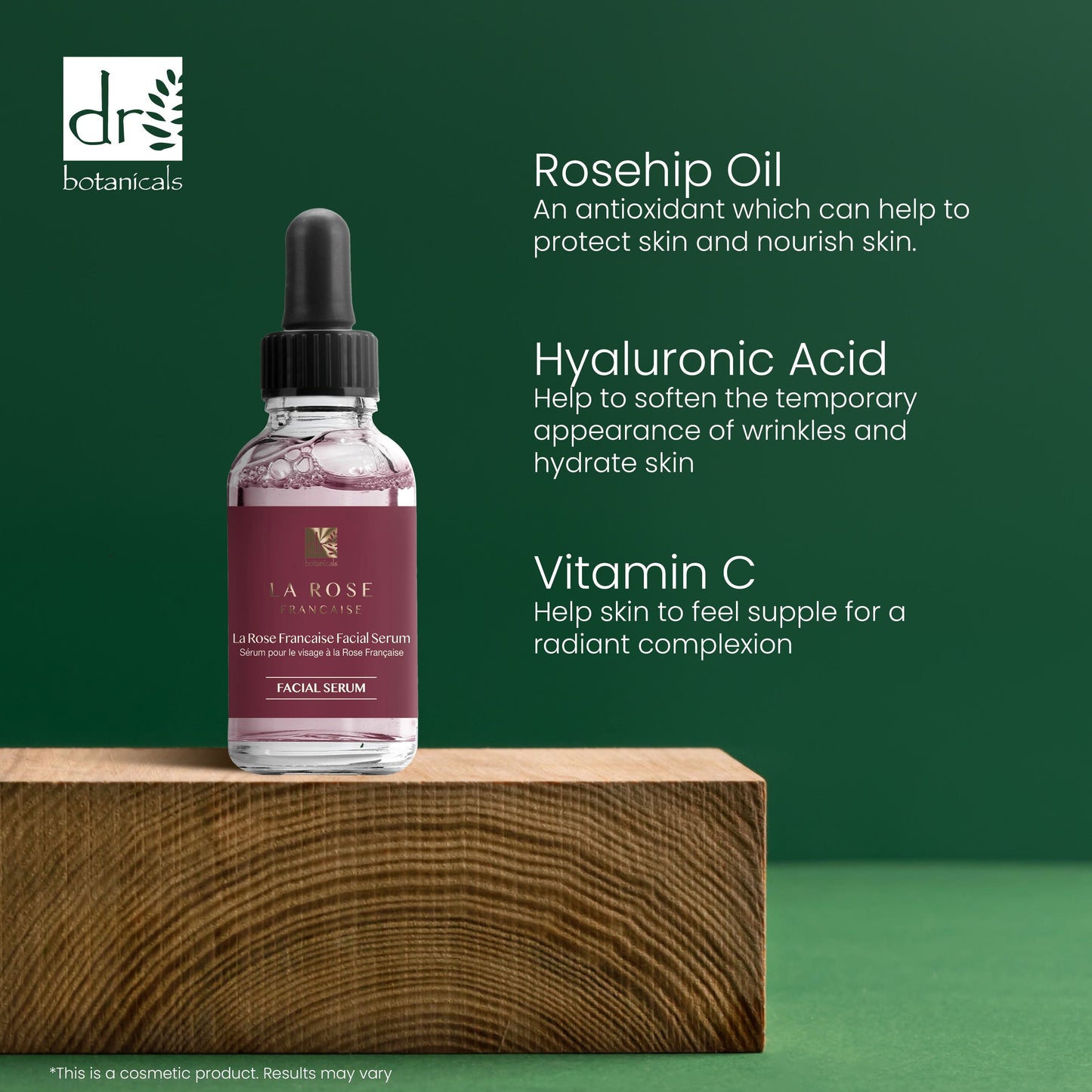 DB La Rose Française - Day Moisturiser, Night Moisturiser and Facial Serum