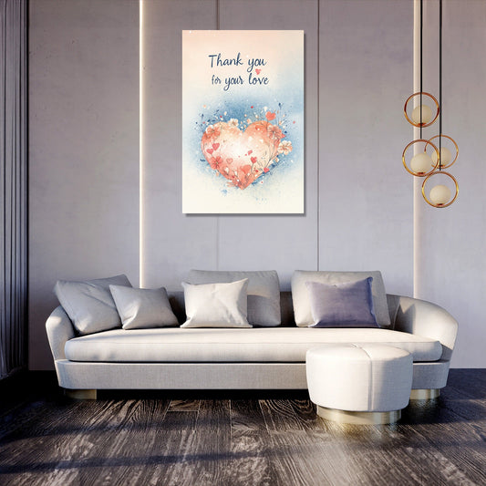 Heartfelt Gratitude Canvas