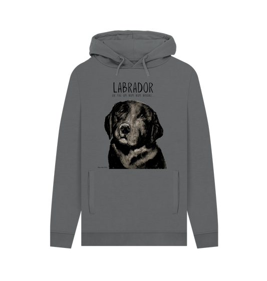 The Snack Sensei Hoodie: Featuring the Black Labrador