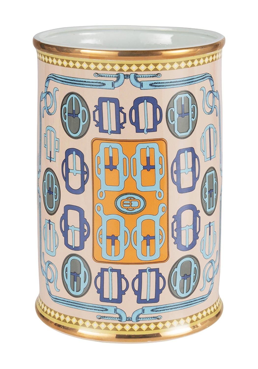 Della Gilded Galerie Porcelain Vessel