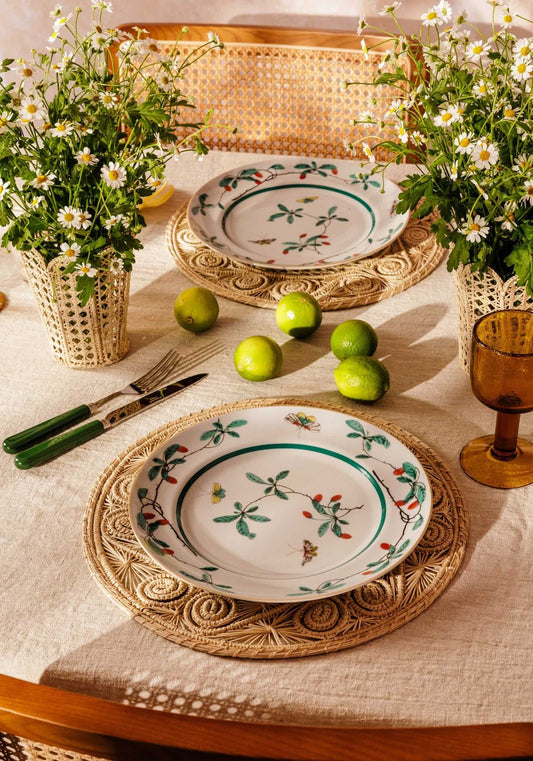 Famille Verte Dinner Plates - Set of 4